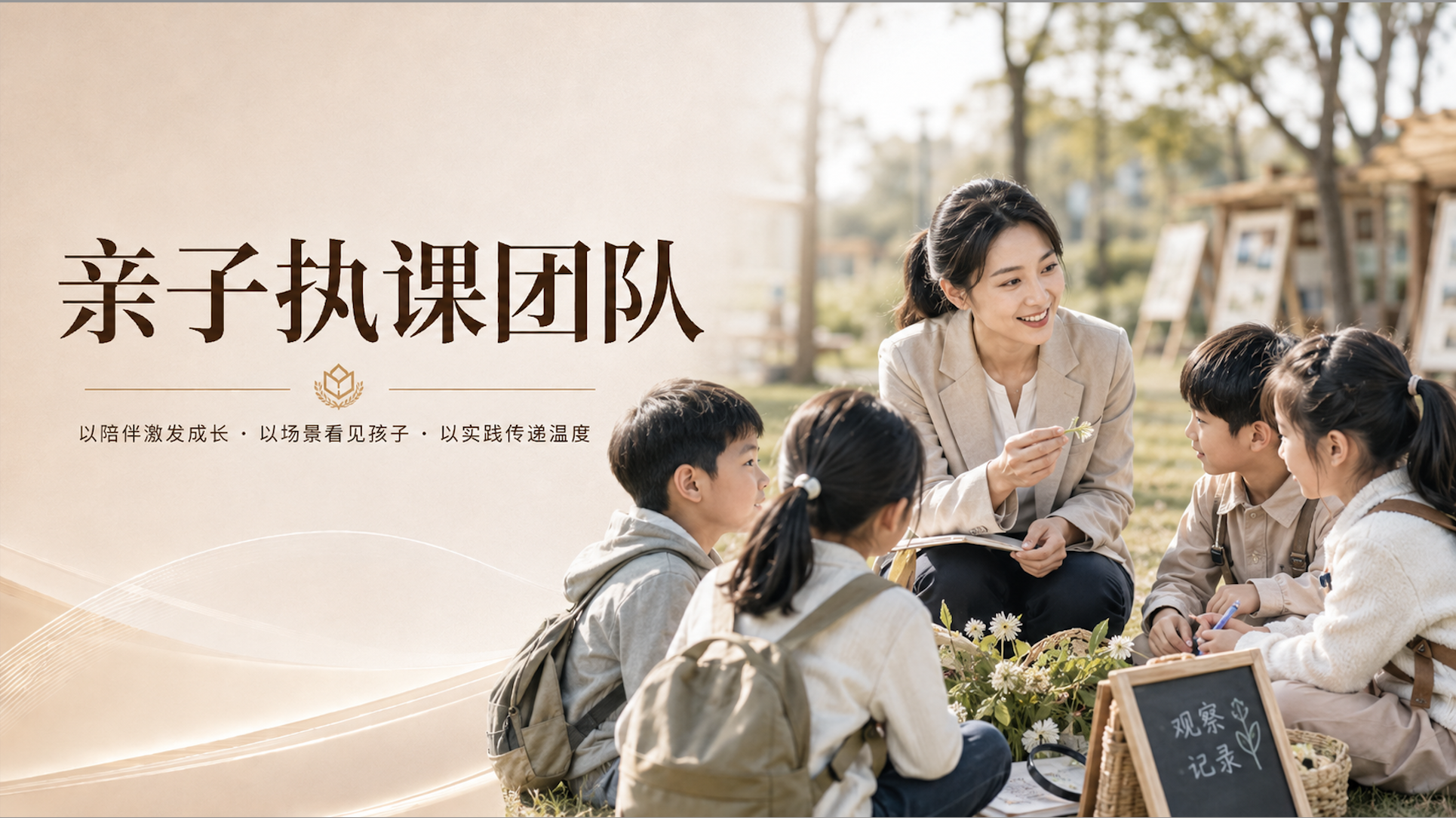 亲子执课团队